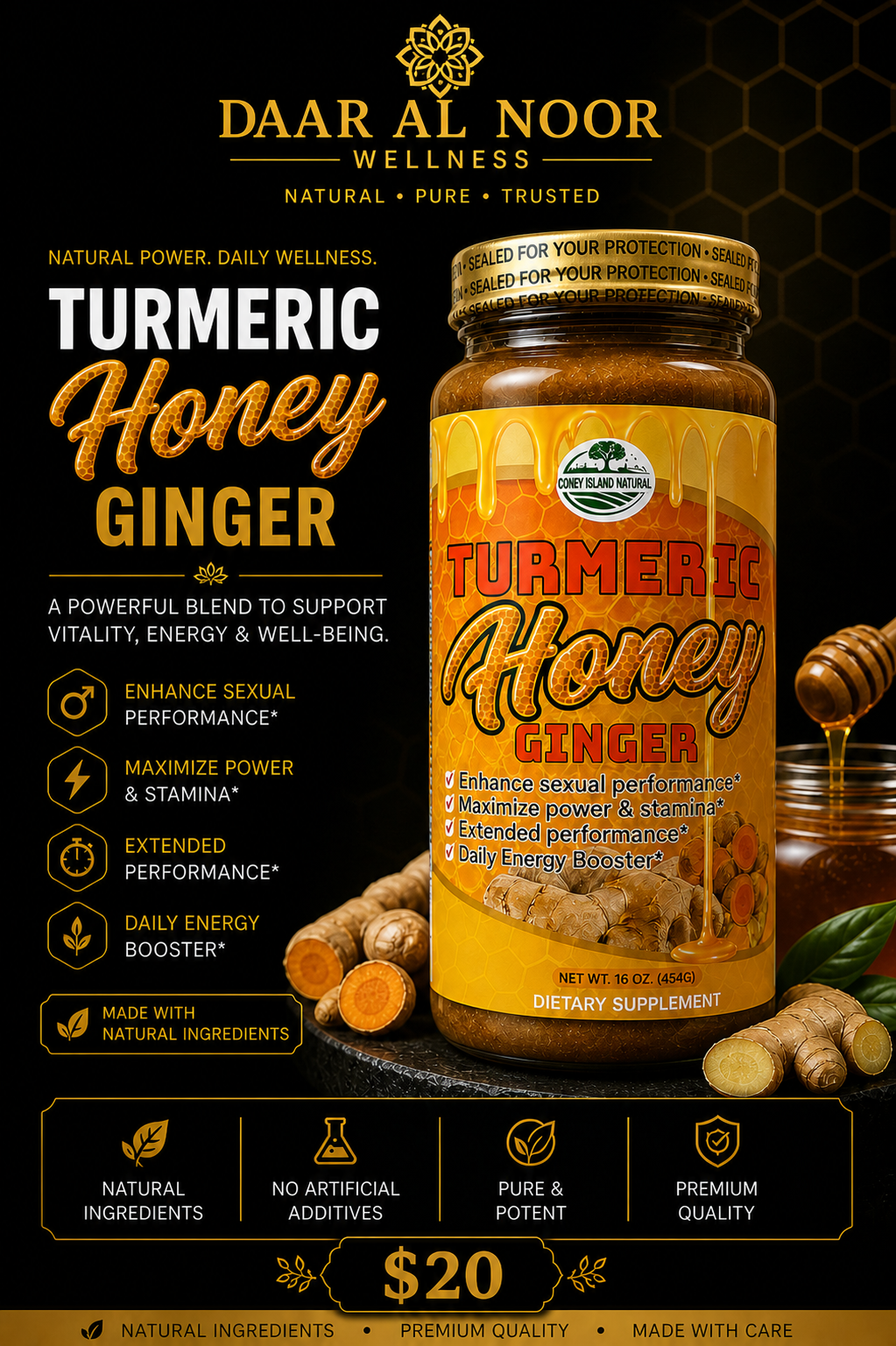 Turmeric Honey Ginger