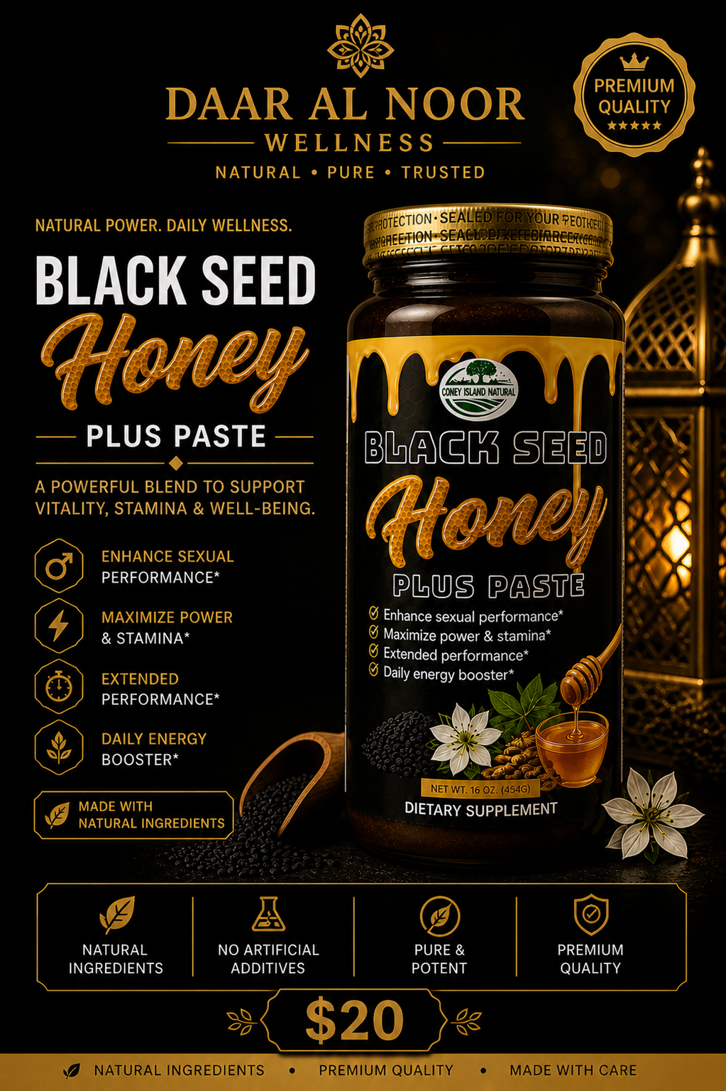 Black Seed Honey