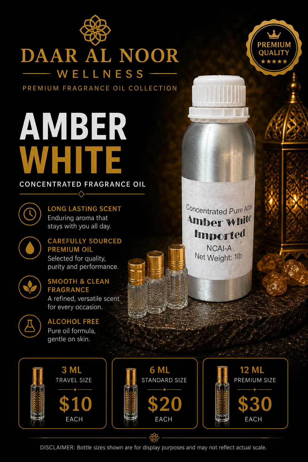 Amber White Imported Fragrance