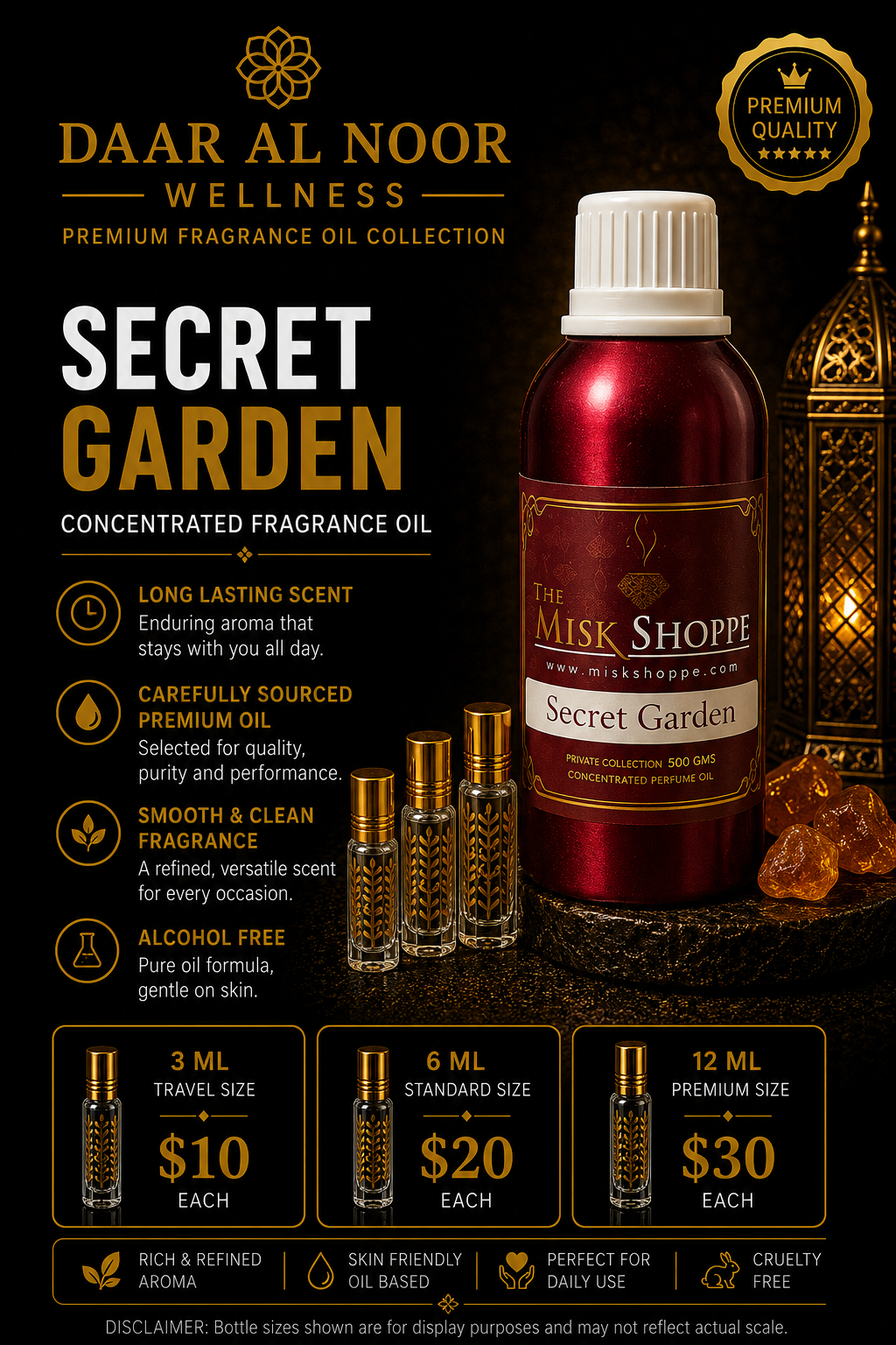 Misk Shoppe Secret Garden Fragrance
