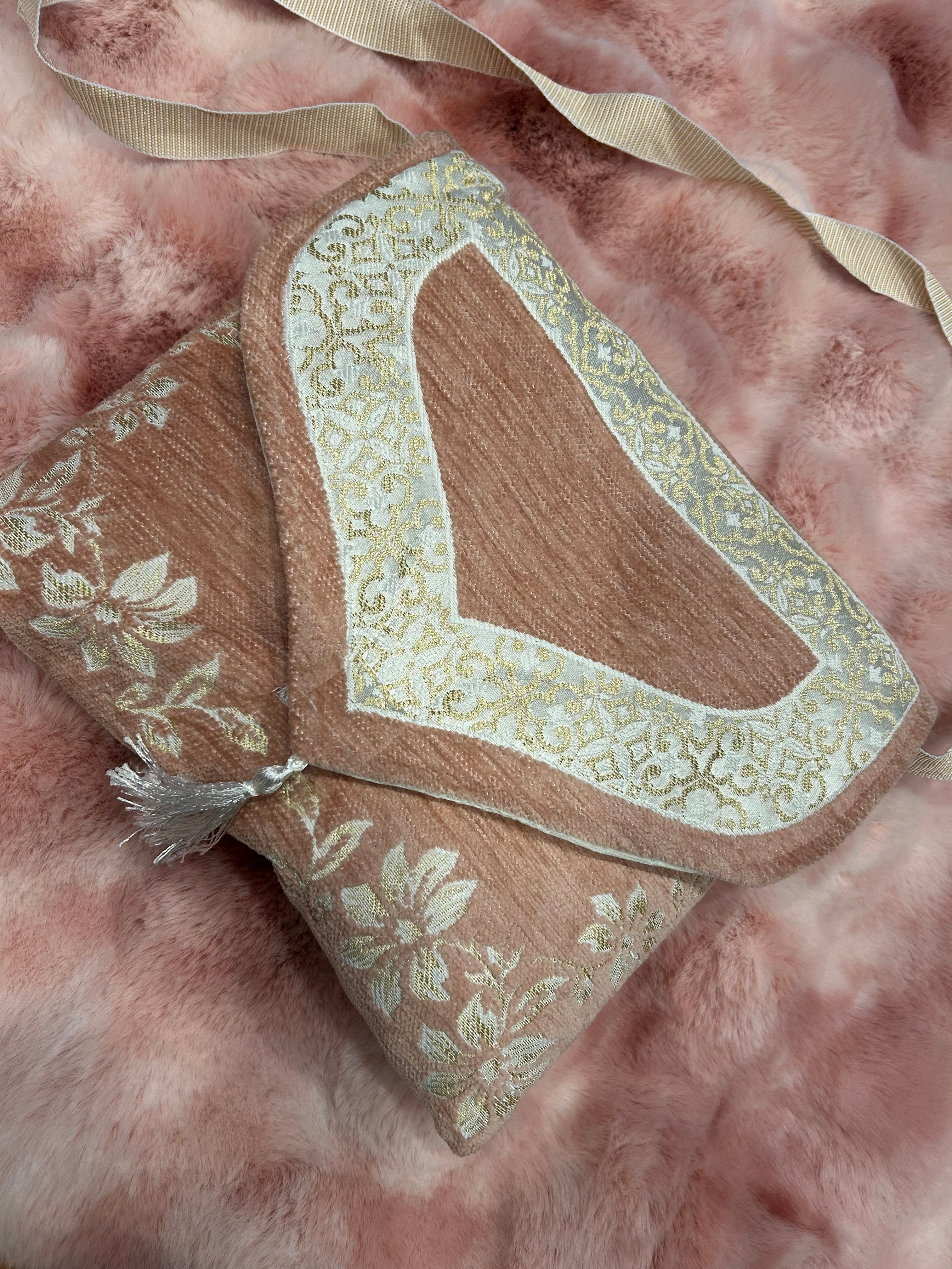 Dusty Rose Pink Prayer Rug
